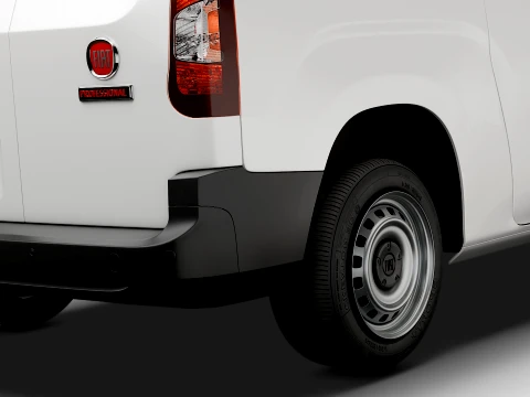 Fiat Doblo EasyPro LWB 2027 3D Model