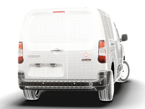 Fiat Doblo EasyPro LWB 2027 3D Model