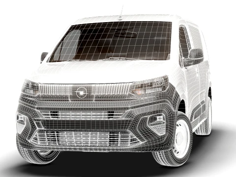 Opel Combo Start LWB 2027 3D Model
