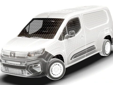 Opel Combo Start LWB 2027 3D Model