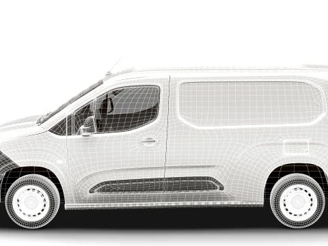 Opel Combo Start LWB 2027 3D Model