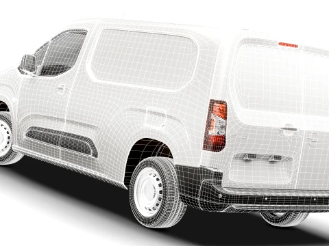 Opel Combo Start LWB 2027 3D Model
