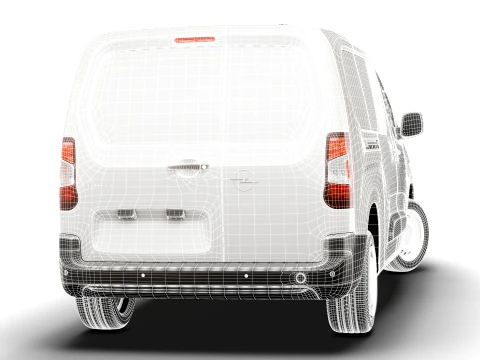 Opel Combo Start LWB 2027 3D Model