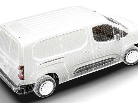 Opel Combo Start LWB 2027 3D Model