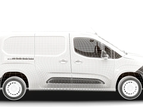 Opel Combo Start LWB 2027 3D Model