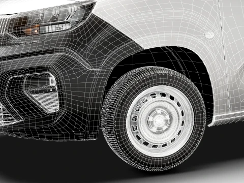 Opel Combo Start LWB 2027 3D Model