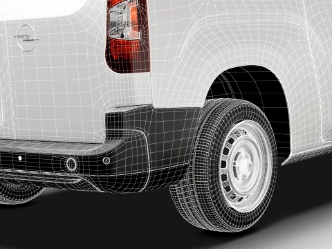 Opel Combo Start LWB 2027 3D Model