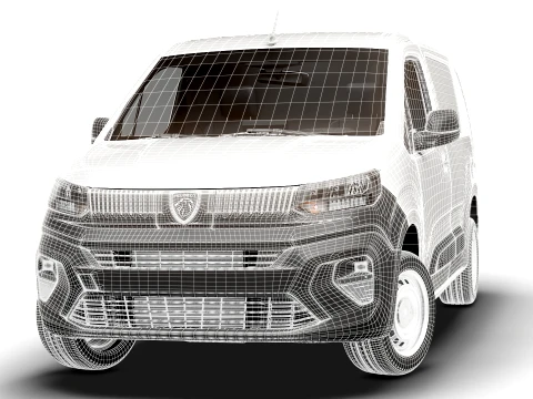Peugeot Partner ACTIVE LWB 2027 3D Model