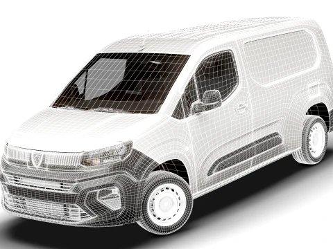 Peugeot Partner ACTIVE LWB 2027 3D Model