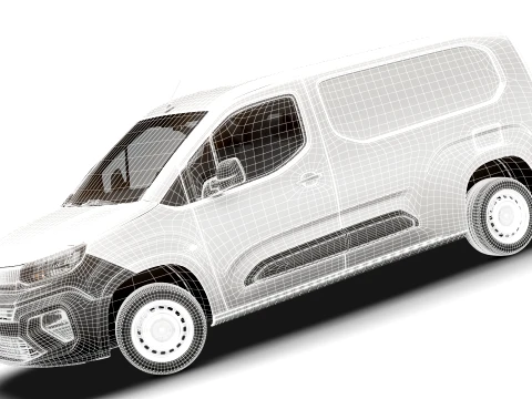 Peugeot Partner ACTIVE LWB 2027 3D Model