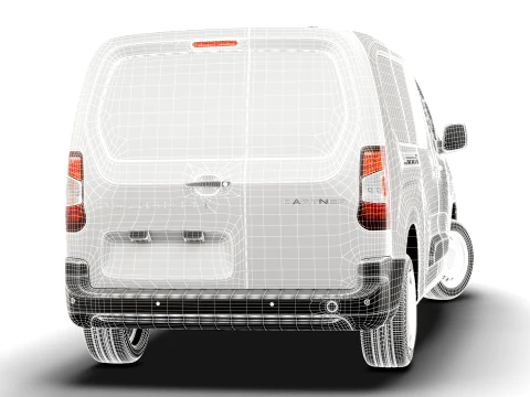 Peugeot Partner ACTIVE LWB 2027 3D Model