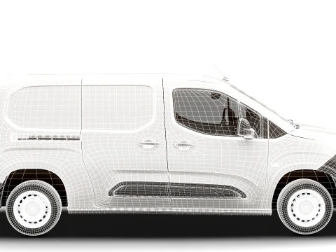 Peugeot Partner ACTIVE LWB 2027 3D Model