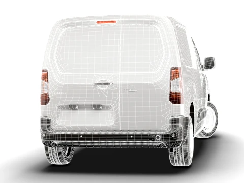Opel Combo Start SWB 2027 3D Model