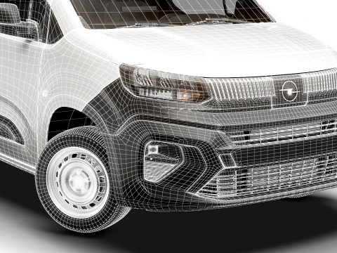 Opel Combo Start SWB 2027 3D Model