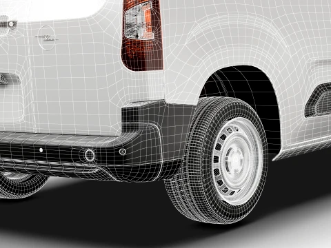 Opel Combo Start SWB 2027 3D Model
