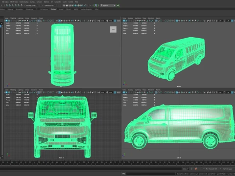 Farizon V7E Panel Van HQ Int 2027 3D Model