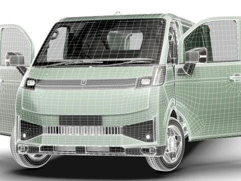 Farizon V7E Panel Van HQ Int 2027 3D Model