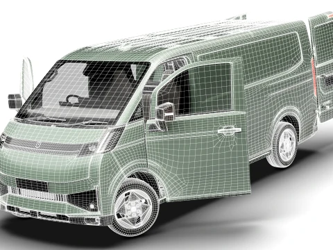 Farizon V7E Panel Van HQ Int 2027 3D Model