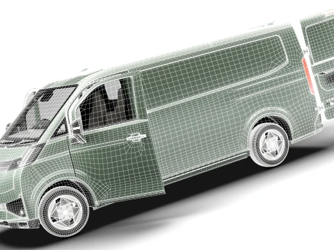Farizon V7E Panel Van HQ Int 2027 3D Model