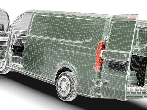 Farizon V7E Panel Van HQ Int 2027 3D Model