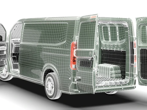 Farizon V7E Panel Van HQ Int 2027 3D Model