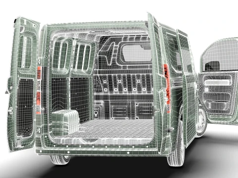 Farizon V7E Panel Van HQ Int 2027 3D Model