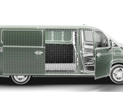 Farizon V7E Panel Van HQ Int 2027 3D Model