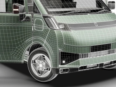 Farizon V7E Panel Van HQ Int 2027 3D Model
