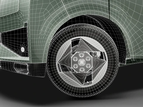 Farizon V7E Panel Van HQ Int 2027 3D Model