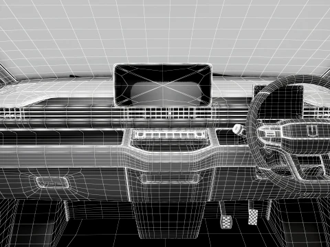 Farizon V7E Panel Van HQ Int 2027 3D Model