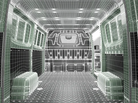 Farizon V7E Panel Van HQ Int 2027 3D Model