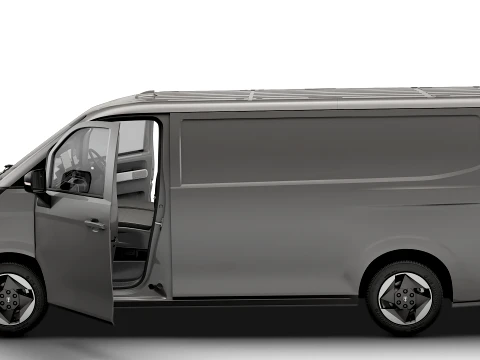 Jinbei Jiyun E7 Panel Van HQ Int 2027 3D Model