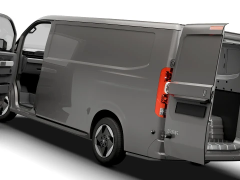Jinbei Jiyun E7 Panel Van HQ Int 2027 3D Model