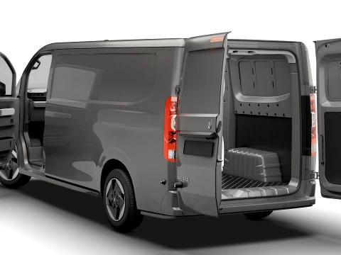 Jinbei Jiyun E7 Panel Van HQ Int 2027 3D Model