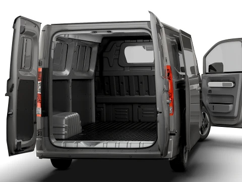 Jinbei Jiyun E7 Panel Van HQ Int 2027 3D Model