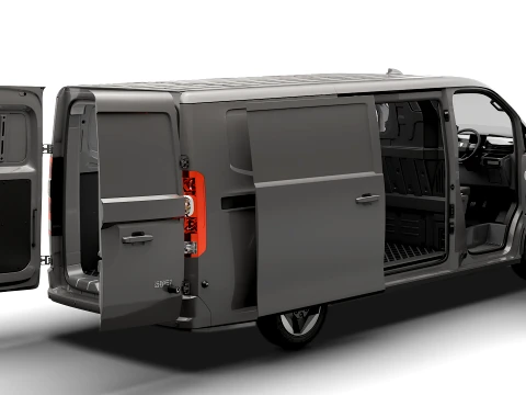 Jinbei Jiyun E7 Panel Van HQ Int 2027 3D Model