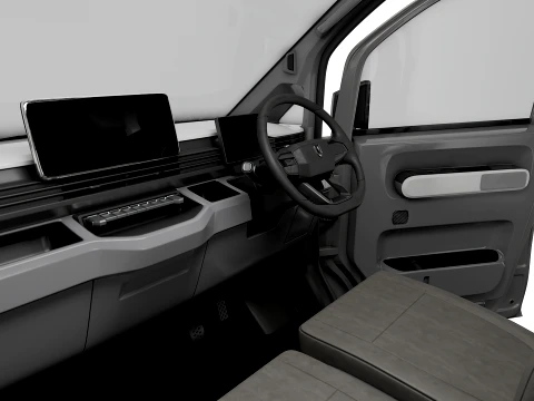 Jinbei Jiyun E7 Panel Van HQ Int 2027 3D Model