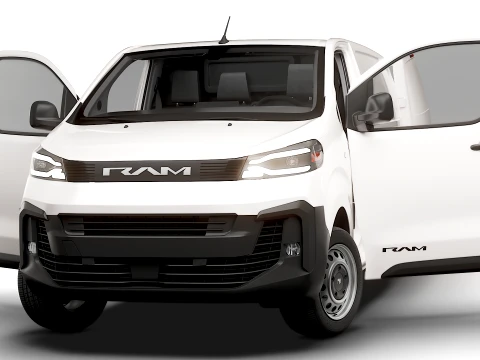 RAM ProMaster City Manual Van L2 HQInt 2027 Modello 3D