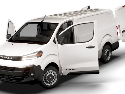 RAM ProMaster City Manual Van L3 HQInt 2027 Modello 3D
