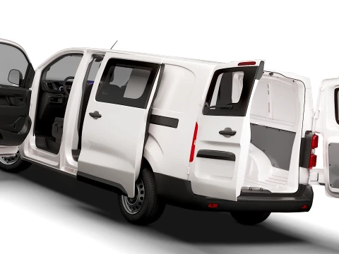 RAM ProMaster City Auto DCab L3 HQInt 2027 3D Model