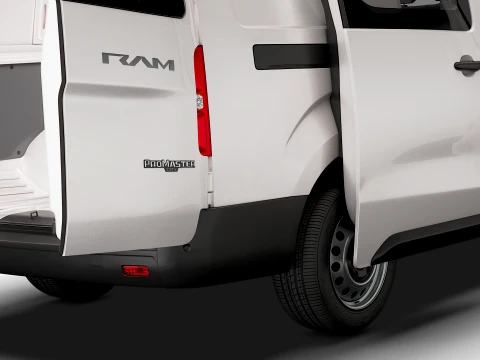 RAM ProMaster City Auto DCab L3 HQInt 2027 3D Model