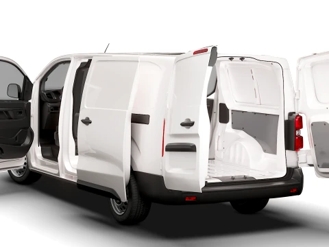 RAM ProMaster City Auto Van L3 HQInt 2027 3D Model