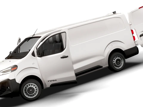 RAM ProMaster City Manual Van L3 HQInt 2027 3D Model