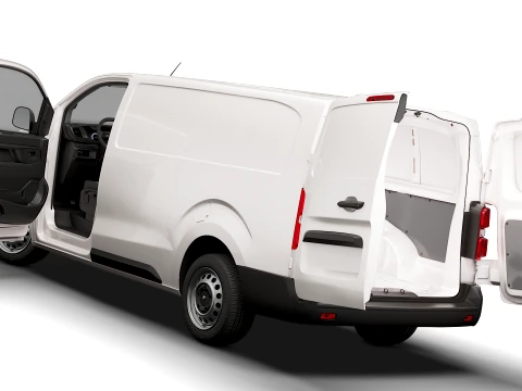 RAM ProMaster City Manual Van L3 HQInt 2027 3D Model