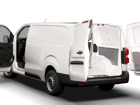 RAM ProMaster City Manual Van L3 HQInt 2027 3D Model