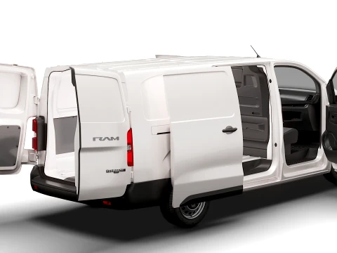 RAM ProMaster City Manual Van L3 HQInt 2027 3D Model