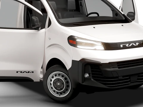RAM ProMaster City Manual Van L3 HQInt 2027 3D Model