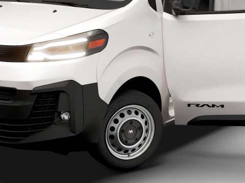 RAM ProMaster City Manual Van L3 HQInt 2027 3D Model