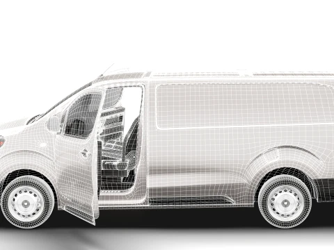 RAM ProMaster City Manual Van L3 HQInt 2027 3D Model