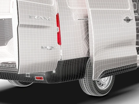 RAM ProMaster City Manual Van L3 HQInt 2027 3D Model